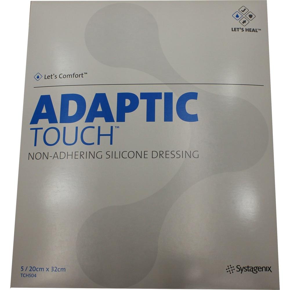 ADAPTIC Touch 20x32 cm nichthaft.Sil.Wundauflage 5 St Wundgaze