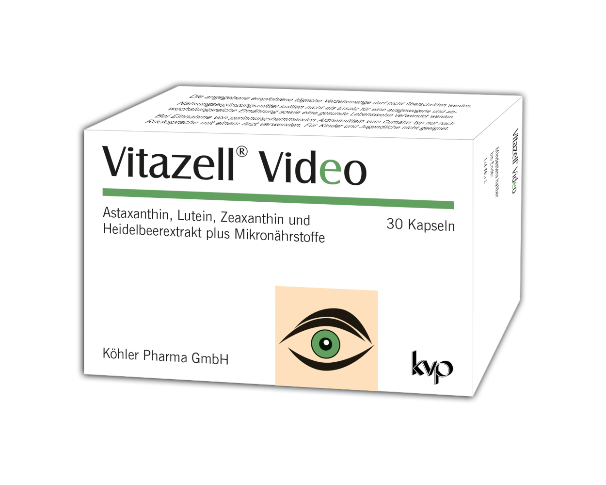 Vitazell Video 30 St Kapseln
