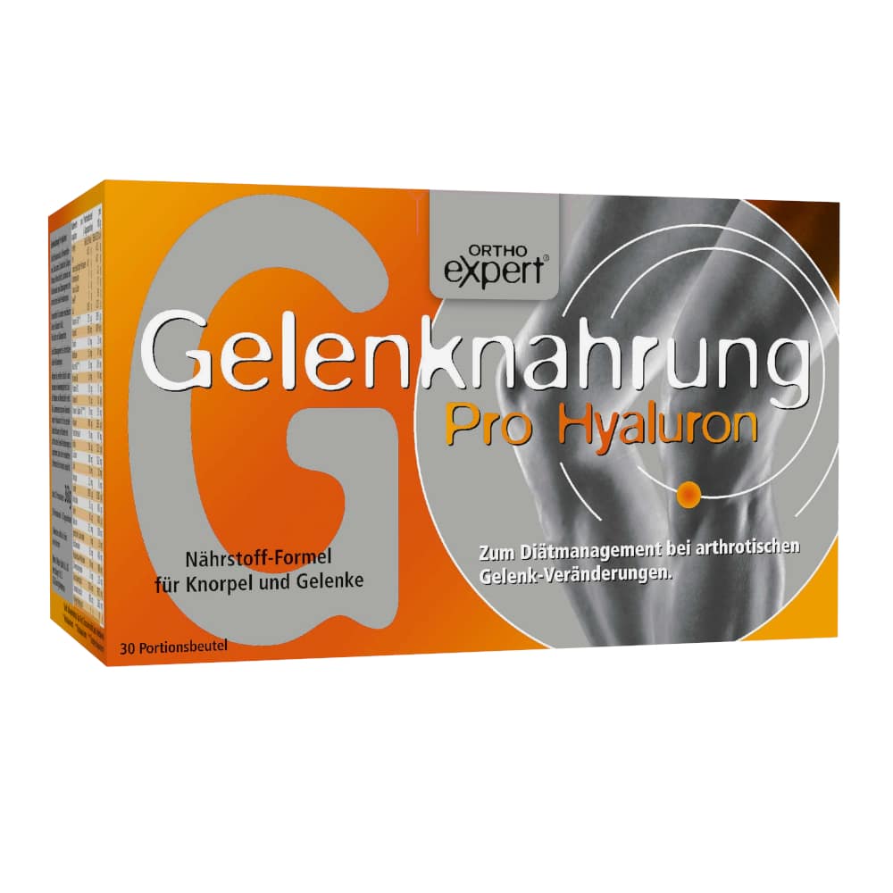 GELENKNAHRUNG Pro Hyaluron Orthoexpert Pulver 30X12.3 g Pulver