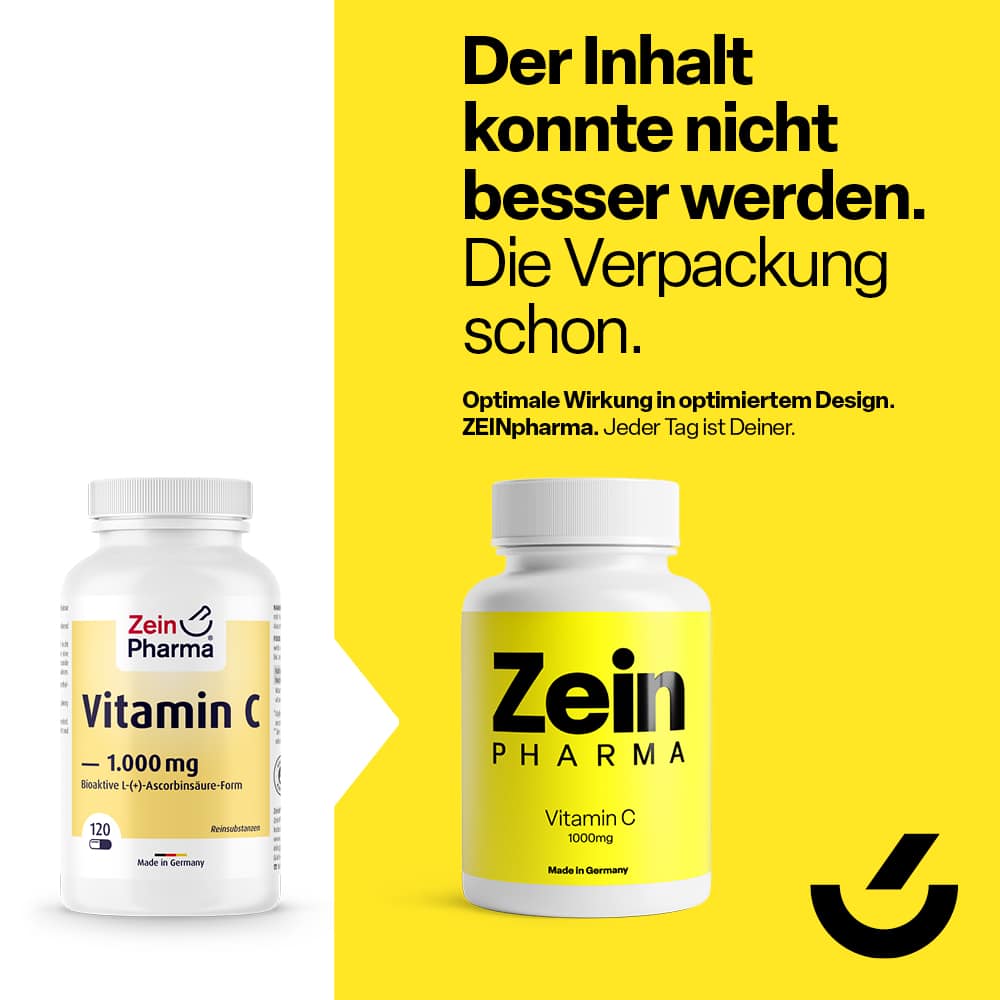 Zein Pharma Vitamin C 1000 mg  120 St Kapseln