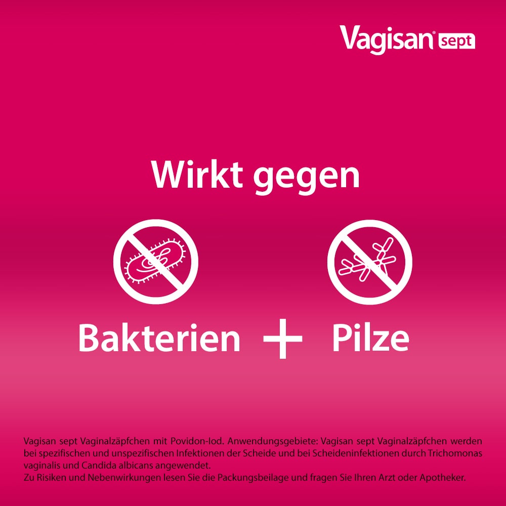 Vagisan sept Vaginalzäpfchen  10 St Vaginalsuppositorien