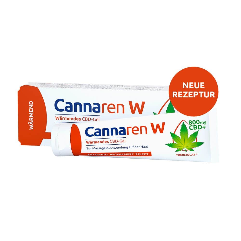 Cannaren CANNABIS Wärmendes CBD Muskel- und Gelenkgel 100 ml Gel