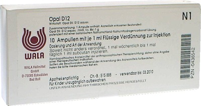 Opal D12 Ampullen 10X1 ml Ampullen