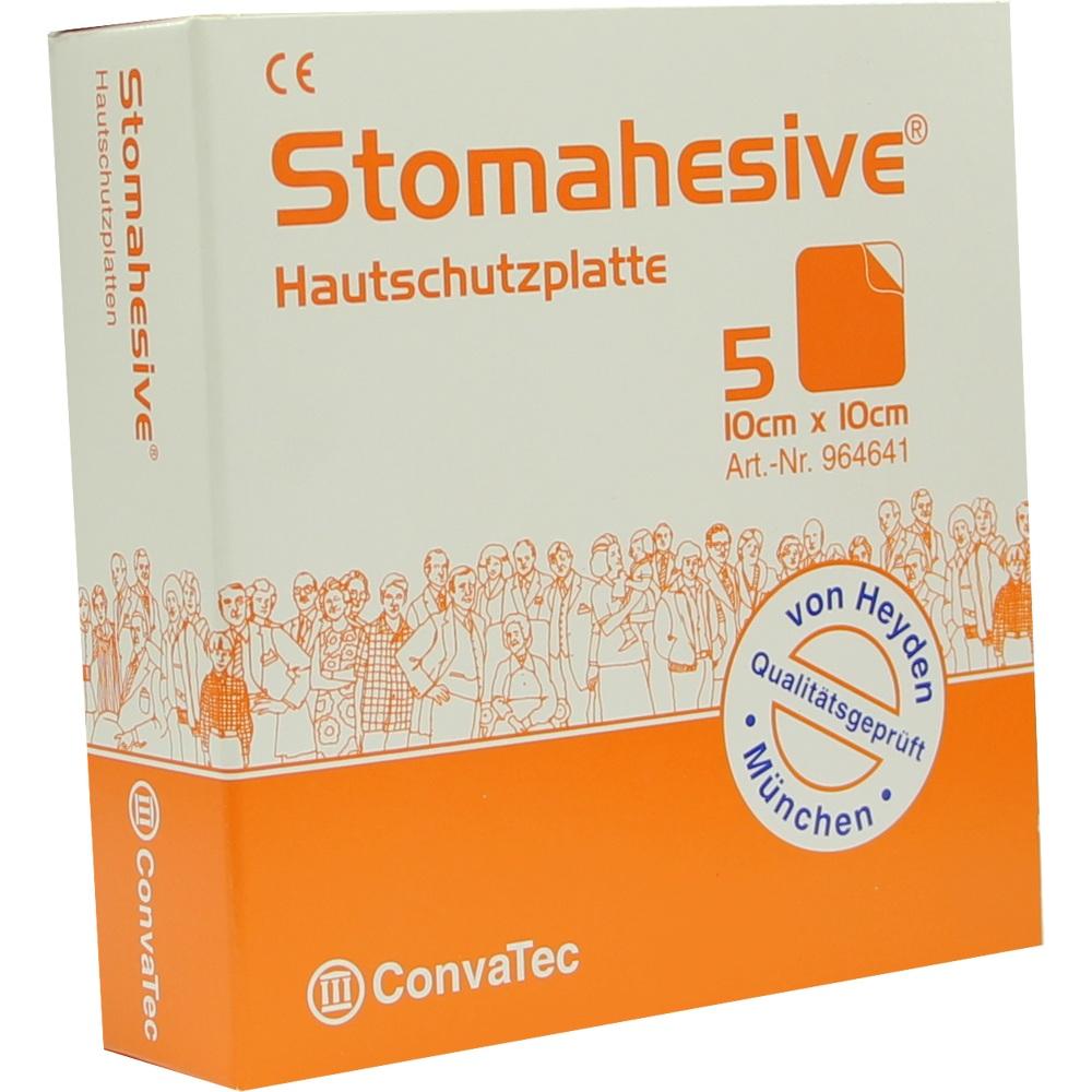 STOMAHESIVE Hautschutzplatte 10x10 cm 5 St