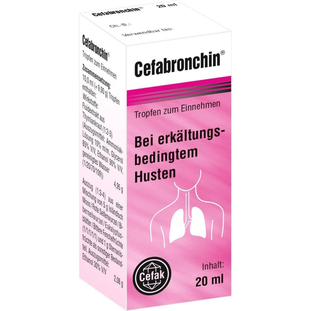 CEFABRONCHIN Tropfen zum Einnehmen 20 ml Tropfen zum Einnehmen
