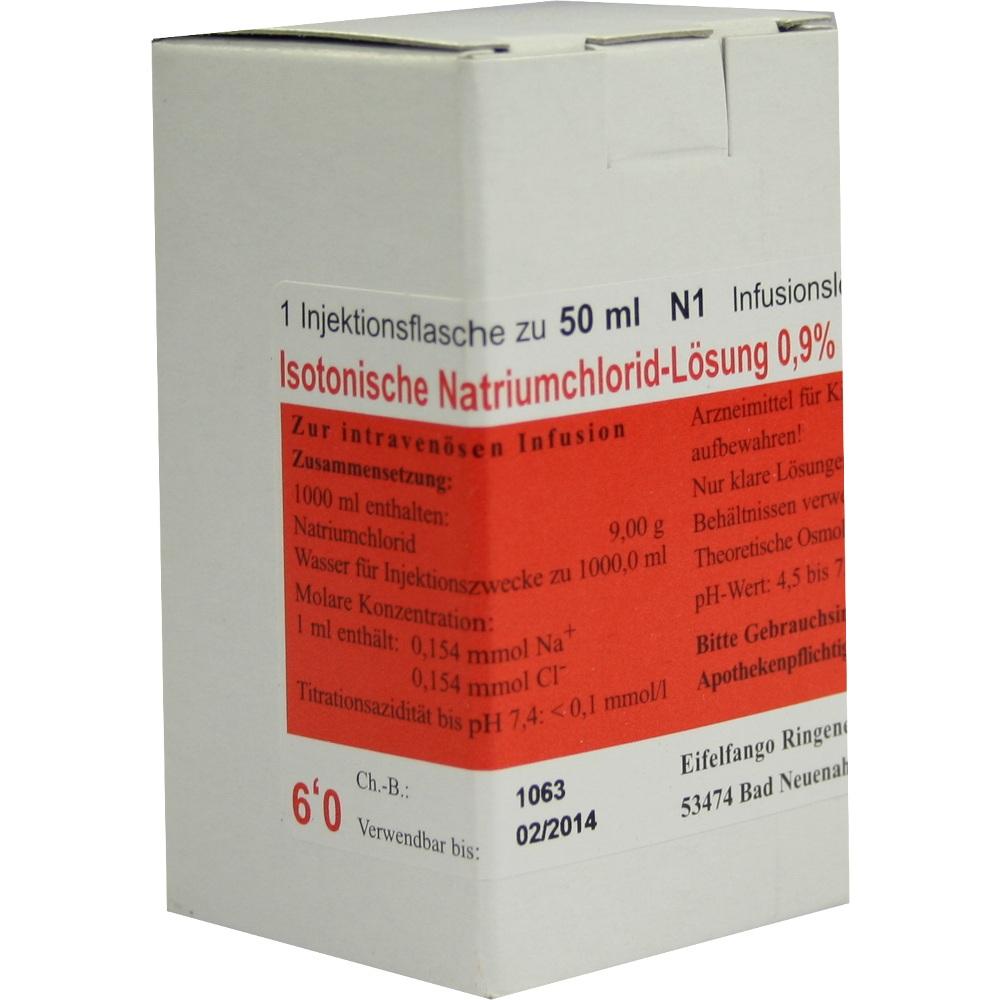 ISOTONISCHE NaCl Lösung 0,9% Eifelfango 50 ml Infusionslösung