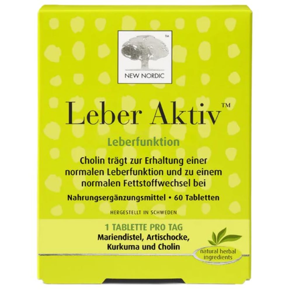 NEW NORDIC Leber Aktiv 60 St Tabletten