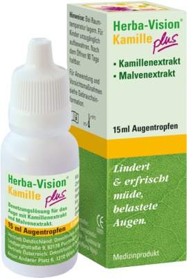 HERBA-VISION Kamille plus Augentropfen 15 ml Augentropfen