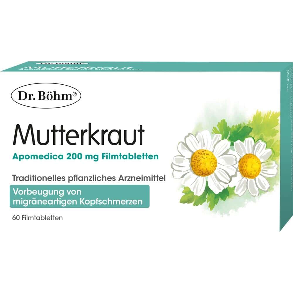 Dr. Böhm Mutterkraut 200 mg 60 St Filmtabletten