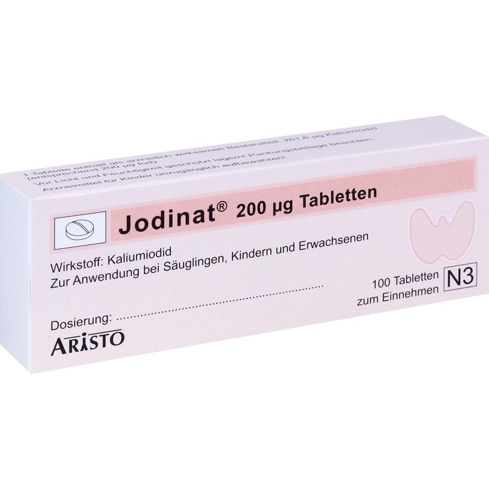 Jodinat 200μg 100 St Tabletten