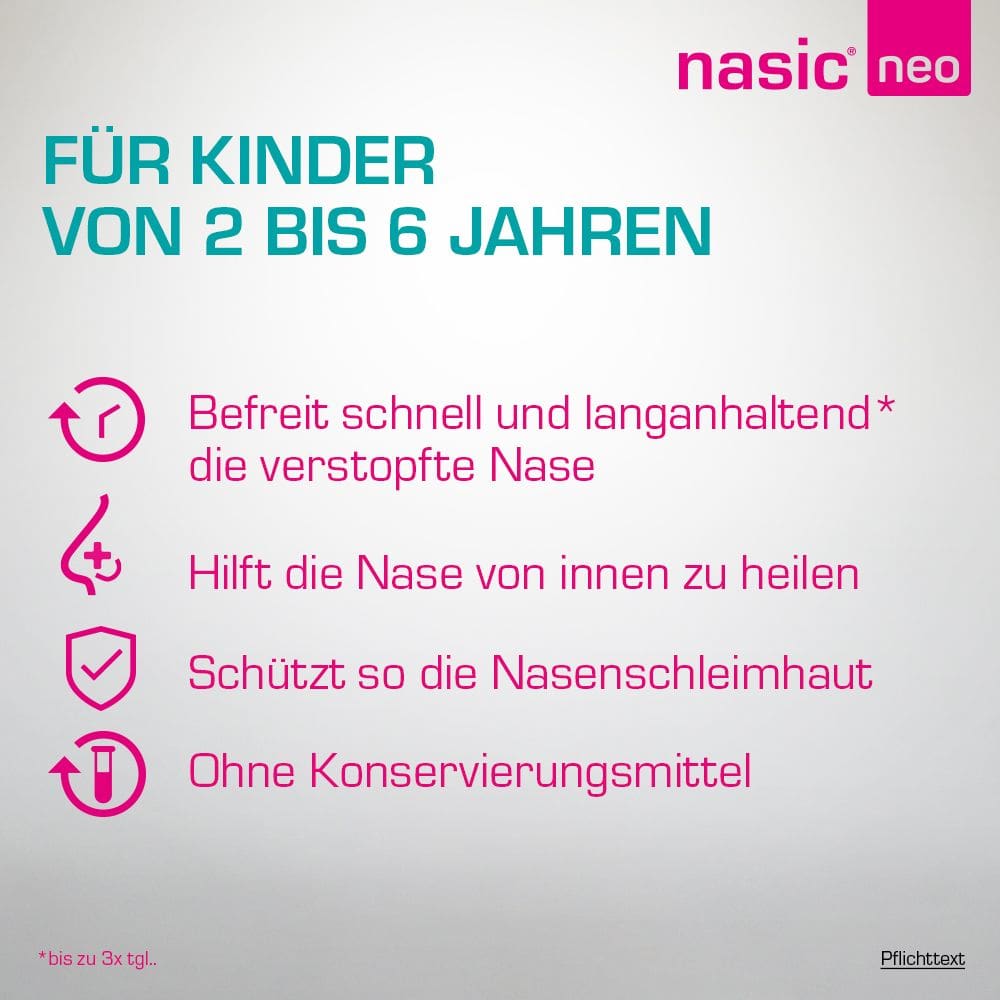 nasic neo Kinder Nasenspray 10 ml Nasenspray