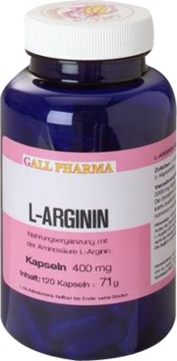 L-ARGININ 400 mg Kapseln 120 St Kapseln