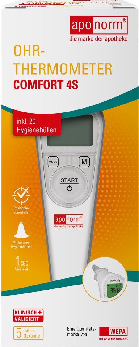 aponorm Ohr-Thermometer COMFORT 4S 1 St