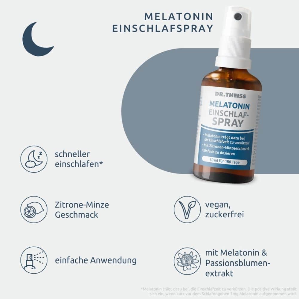 DR.THEISS MELATONIN EINSCHLAF-SPRAY 50 ml Spray