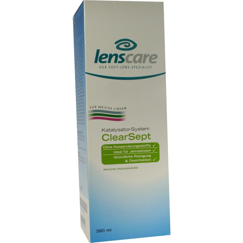 LENSCARE ClearSept 380 ml+Behälter 1 Packung Kombipackung