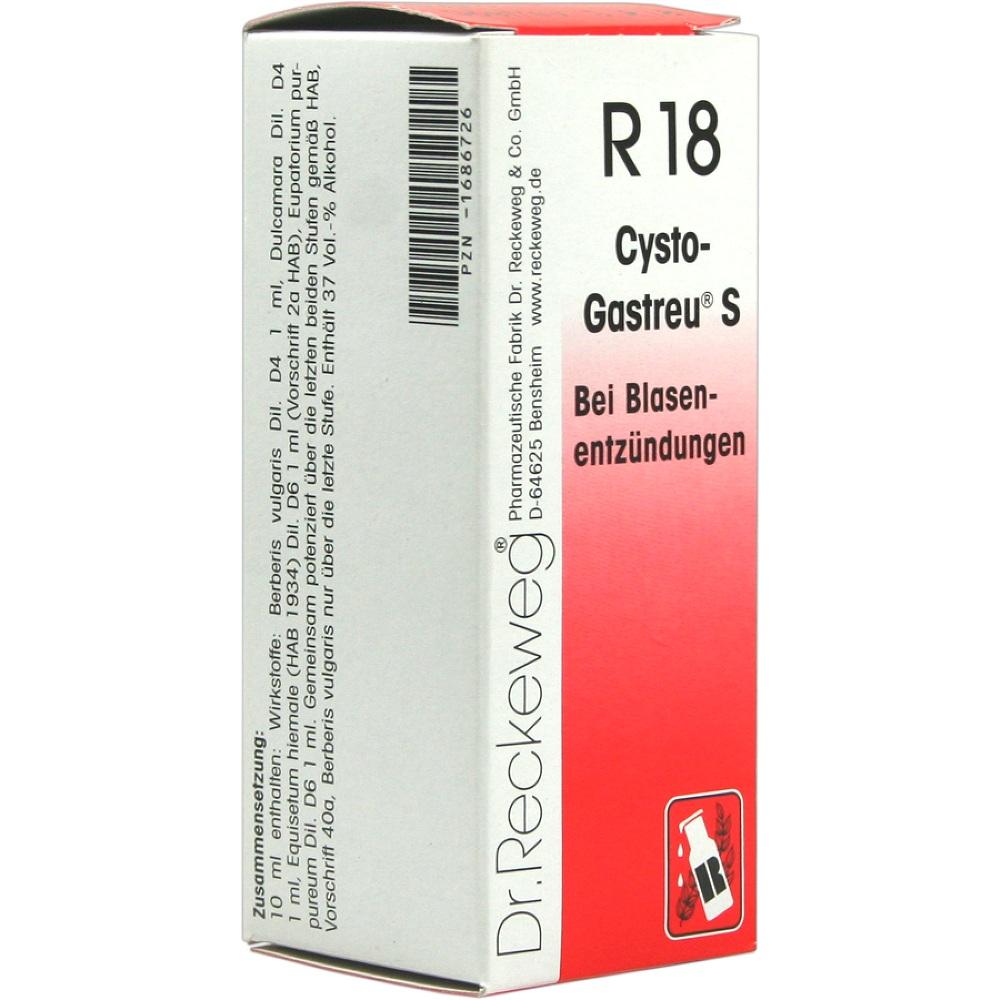 CYSTO GASTREU S R 18 Tropfen zum Einnehmen 50 ml Mischung