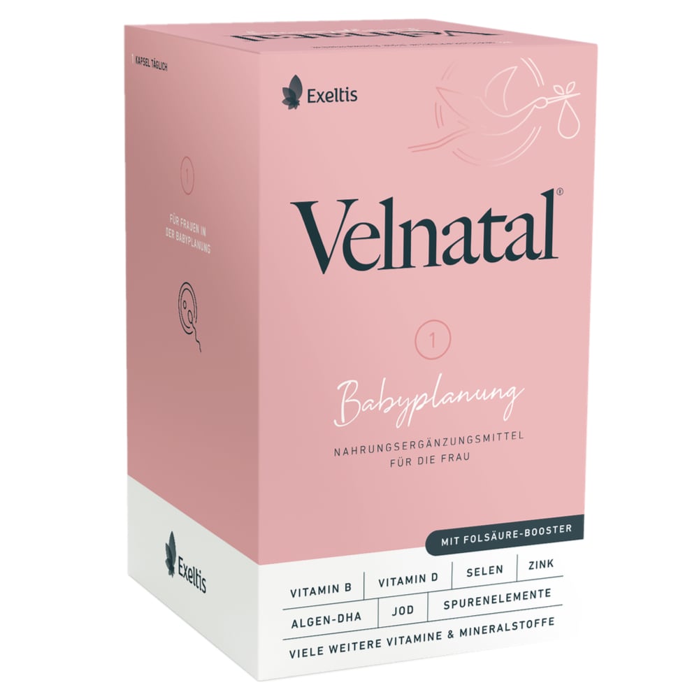 Velnatal 1 Babyplanung 90 St Weichkapseln