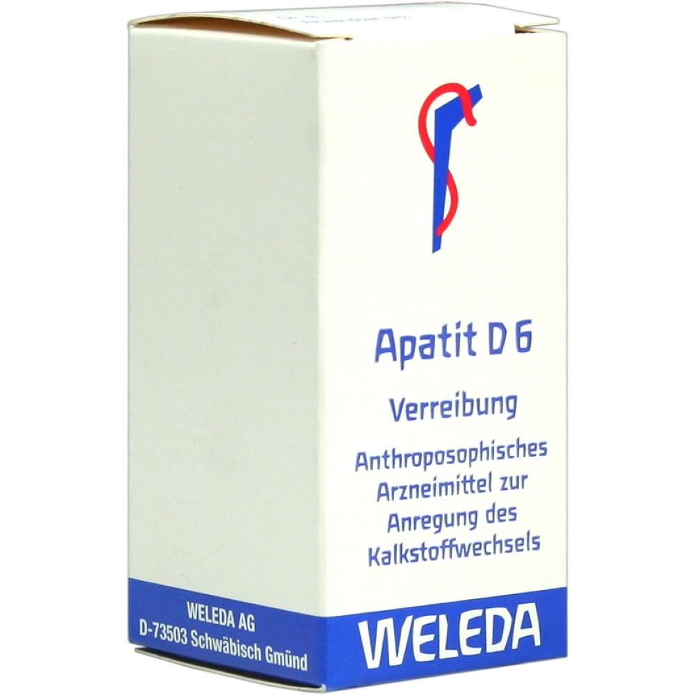 WELEDA APATIT D 6 Trituration 20 g Trituration