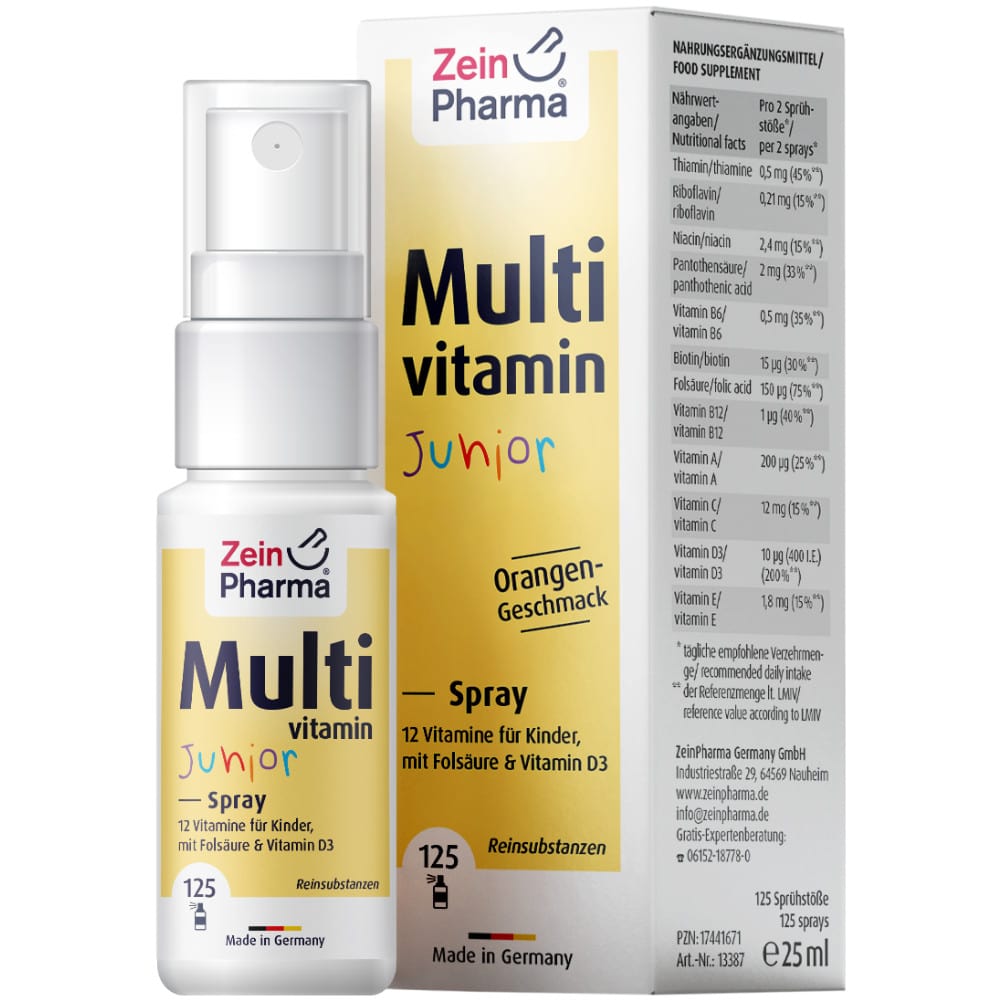 Zein Pharma Multivitamin Junior 25 ml Spray