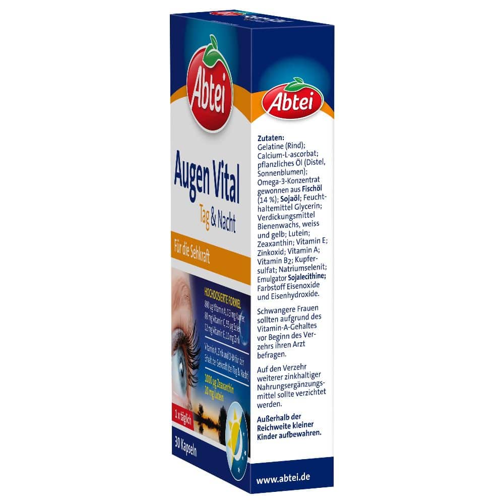 Abtei Augen Vital Tag & Nacht  30 St Kapseln