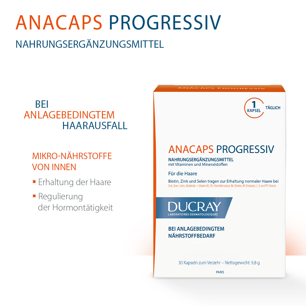 DUCRAY ANACAPS Progressiv Kapseln 30 St Kapseln