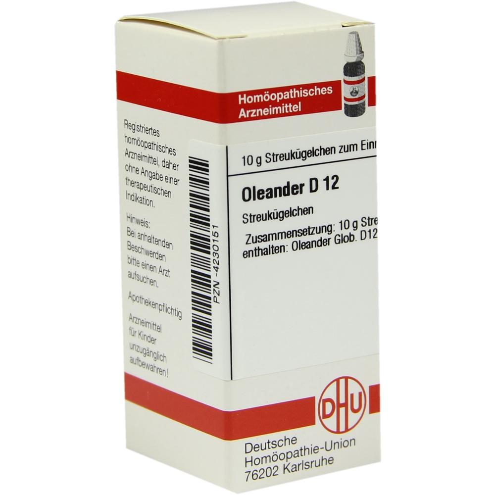 OLEANDER D 12 Globuli 10 g Globuli