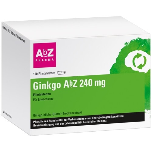 Ginkgo AbZ 240 mg 120 St Filmtabletten