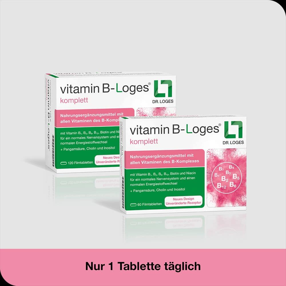 vitamin B-Loges komplett 120 St Filmtabletten