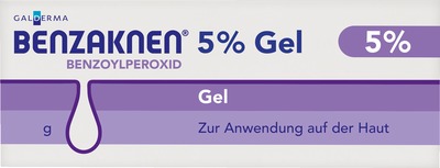 Benzaknen 5% 40 g Gel