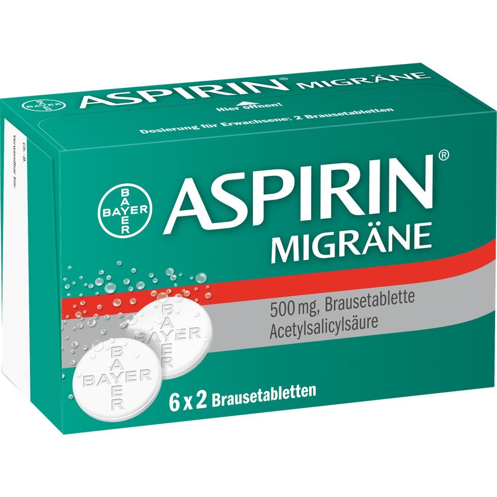 ASPIRIN MIGRÄNE 12 St Brausetabletten