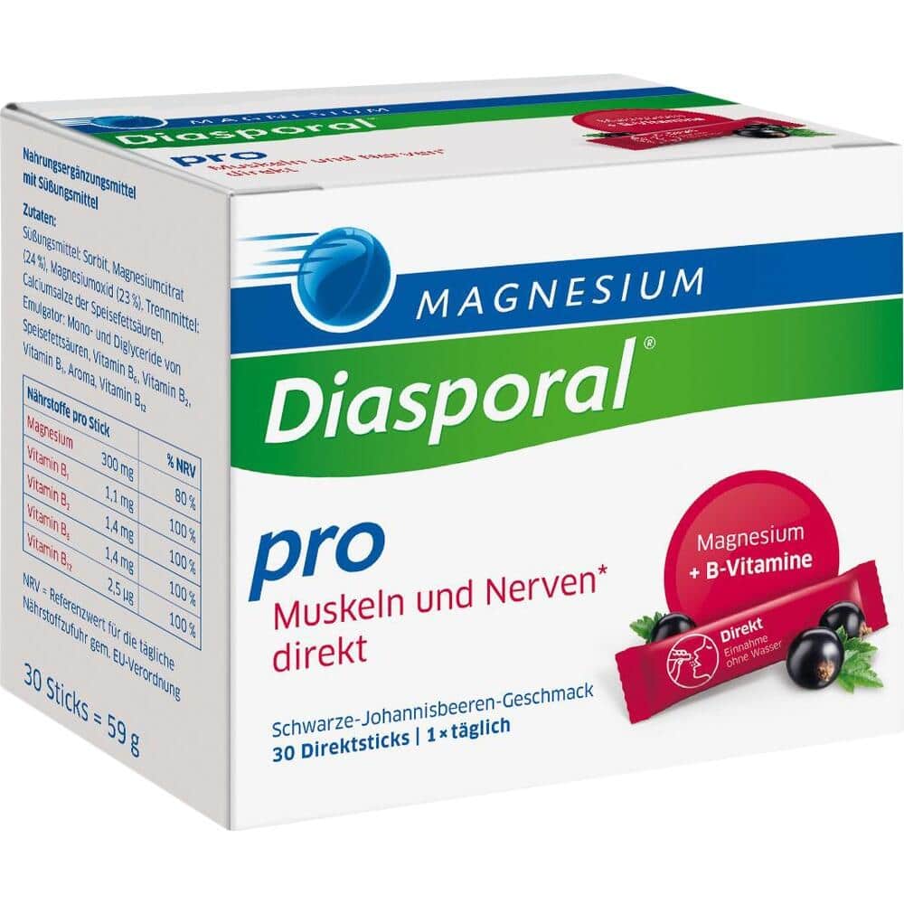 MAGNESIUM Diasporal pro direkt 30 St Granulat