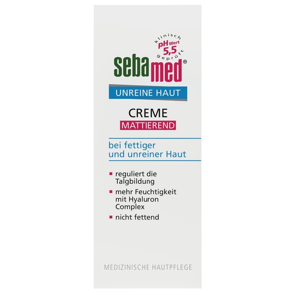 sebamed UNREINE HAUT CREME MATTIEREND 50 ml Creme