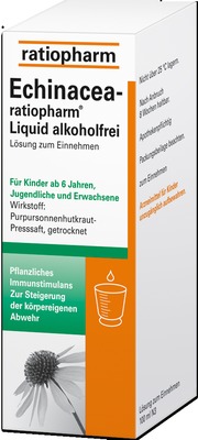 Echinacea-ratiopharm Liquid alkoholfrei 100 ml Lösung zum Einnehmen