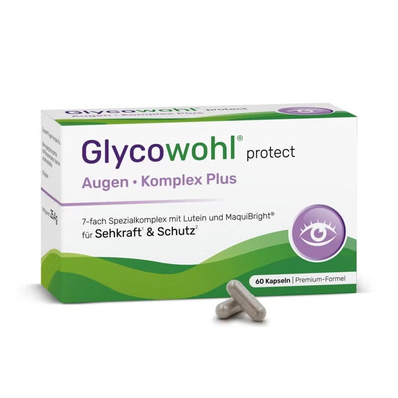 Glycowohl protect Augenkomplex Plus 60 St Kapseln