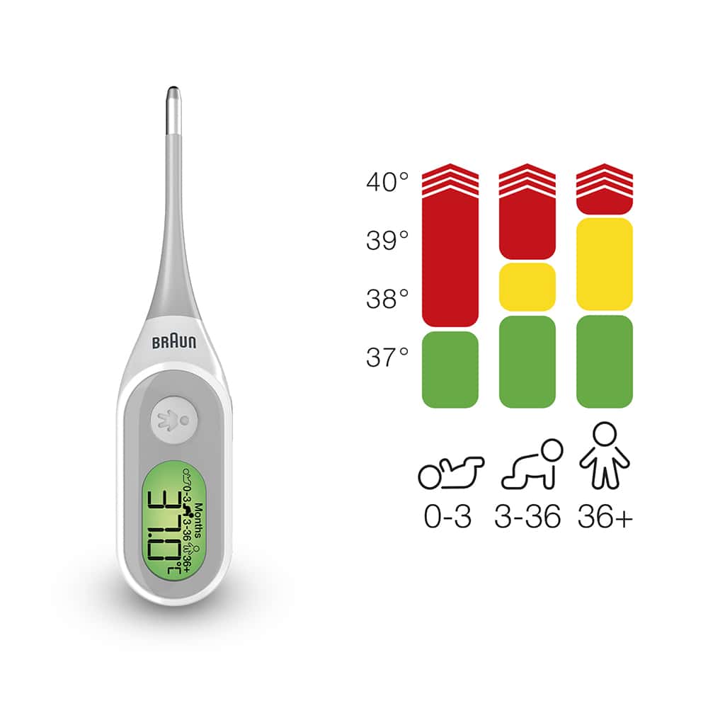 BRAUN THERMOMETER digital AgePrecision PRT2000 1 St