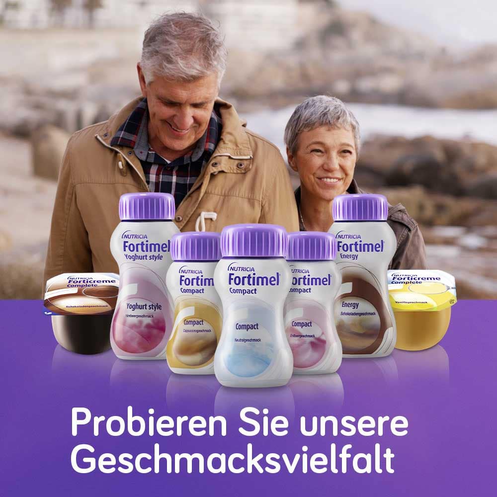 Fortimel Compact Energy Trinknahrung Vanille 8X4X300 ml Flüssigkeit