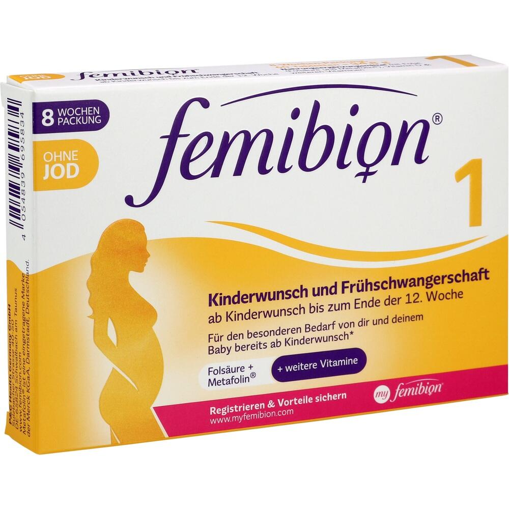 femibion 1 Kinderwunsch & Frühschwangerschaft 60 St Tabletten