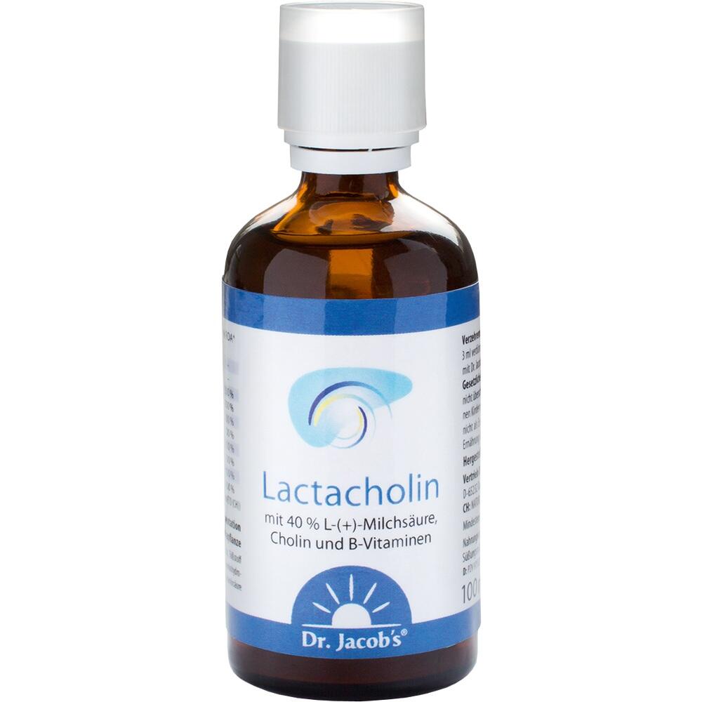 Dr. Jacob's LactaCholin Milchsäure Vitamin-B-Komplex vegan