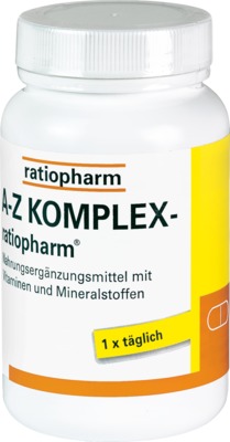 A-Z KOMPLEX-ratiopharm 30 St Tabletten