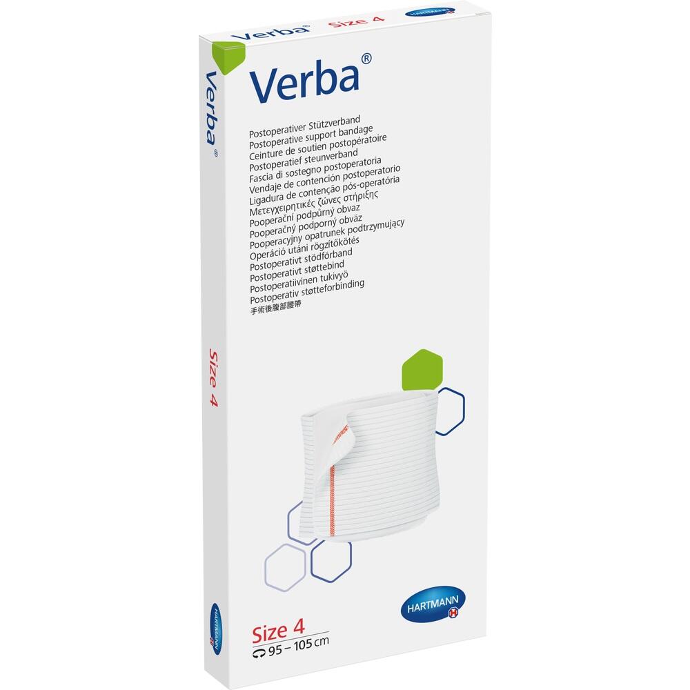 VERBA dauerel.Verband Gr.4 rot 1 St Bandage
