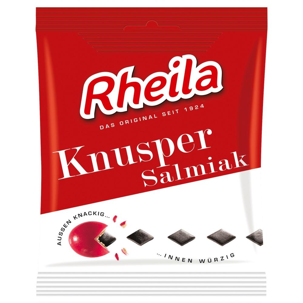 RHEILA Knusper Salmiak mit Zucker 90 g Bonbons