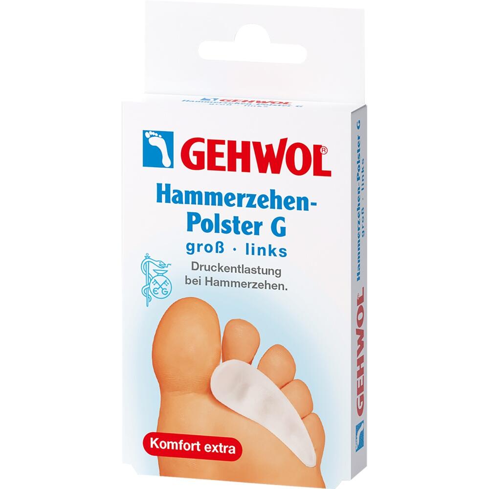 GEHWOL Polymer Gel Hammerzehenpolster G links 1 St