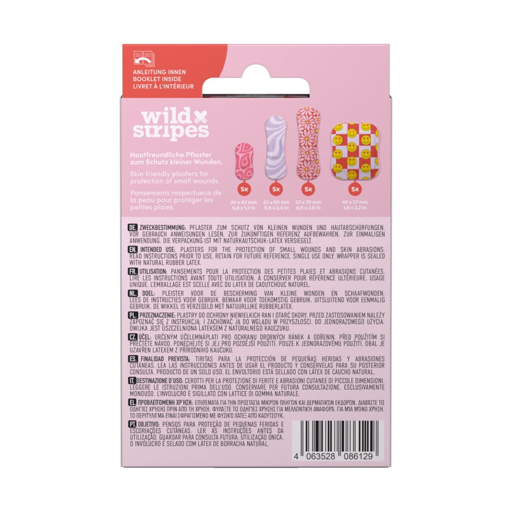 wild Stripes CLASSIC SENSITIVE 20 St Pflaster