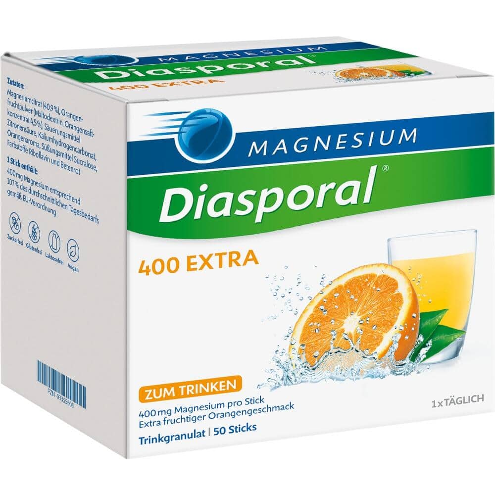 MAGNESIUM Diasporal 400 EXTRA 50 St Granulat