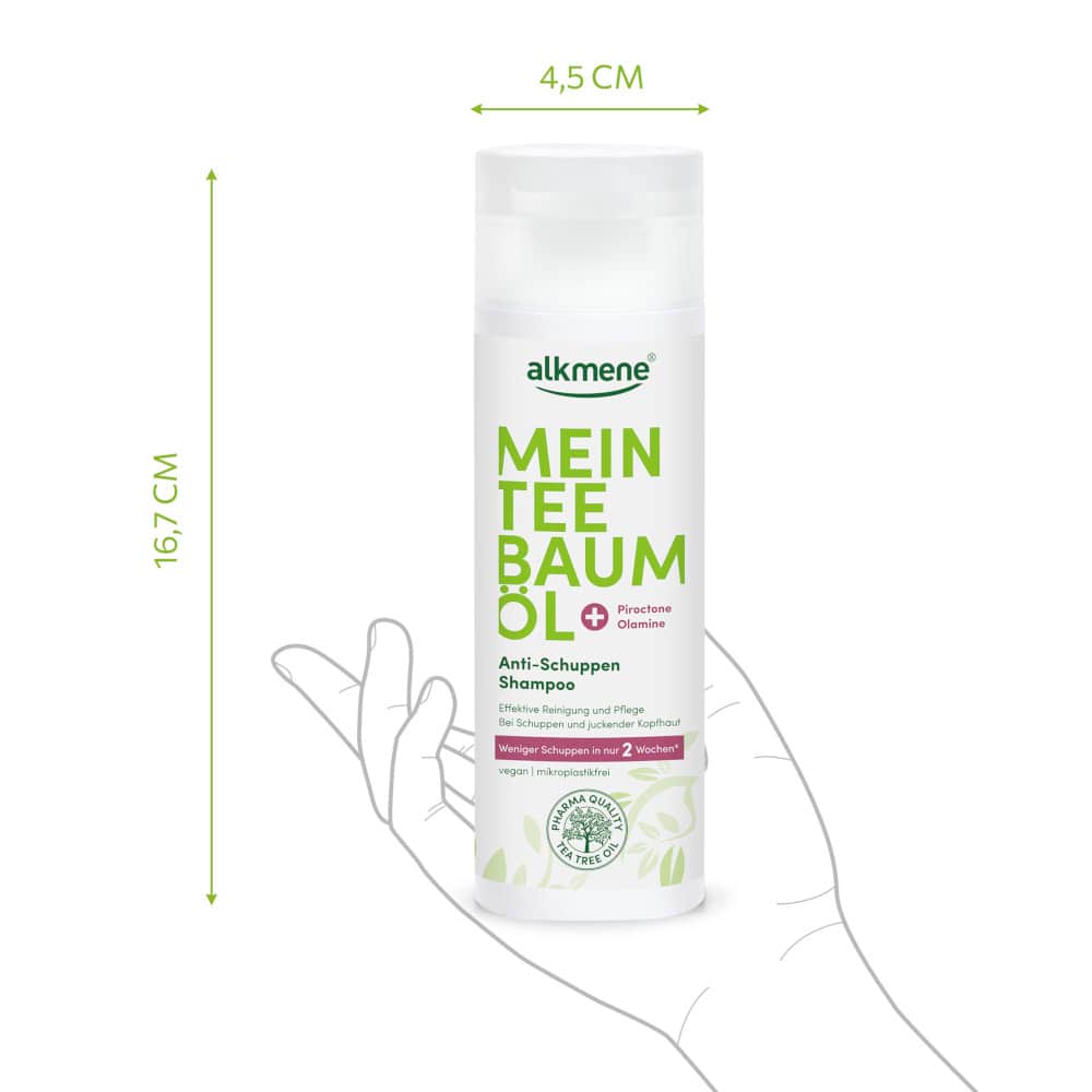 alkmene MEIN TEEBAUMÖL Anti-Schuppen-Shampoo 200 ml Shampoo