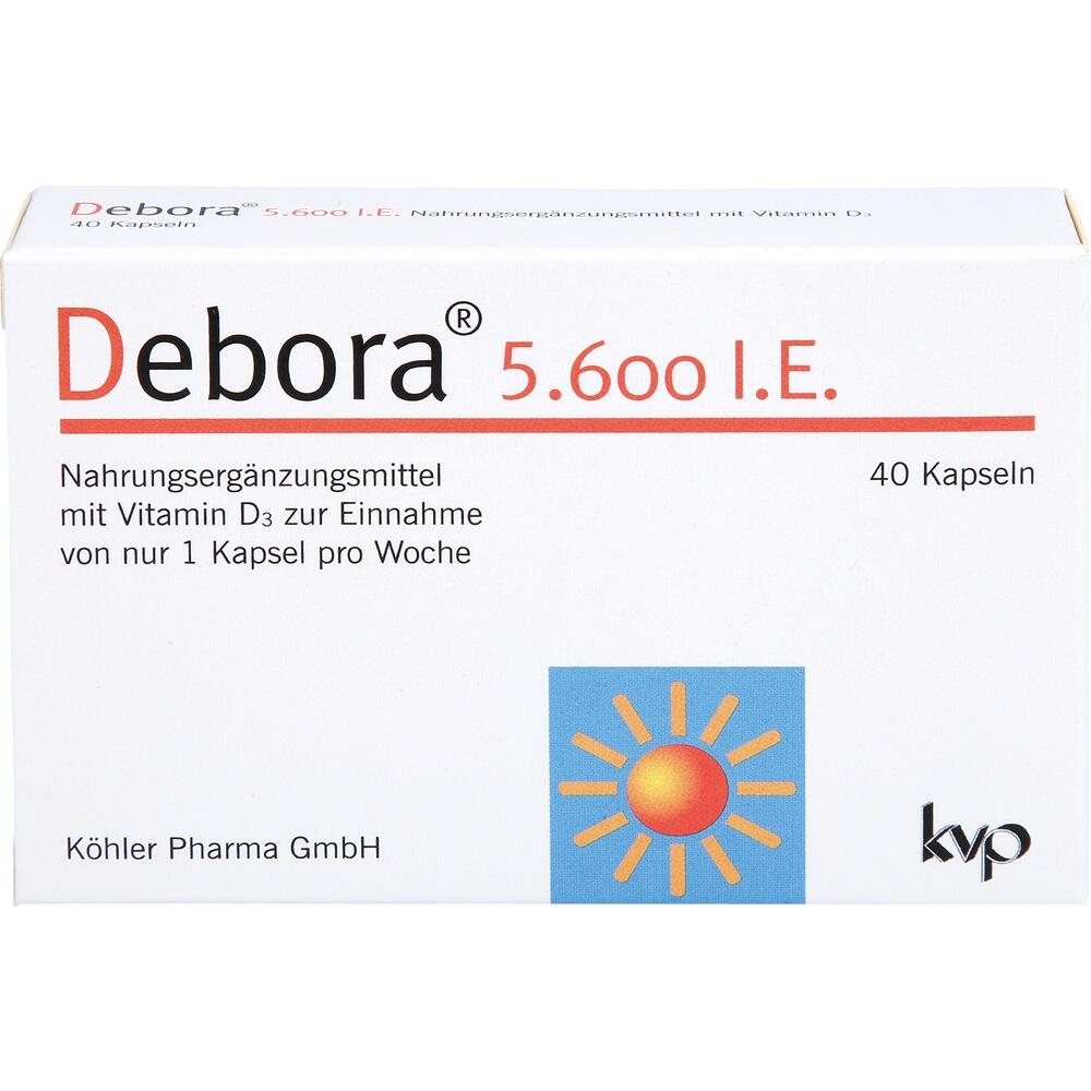 Debora 5.600 I.E. 40 St Kapseln