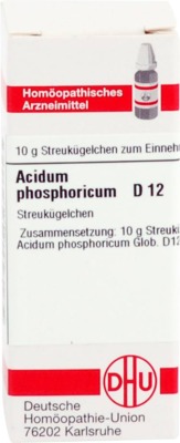 ACIDUM PHOSPHORICUM D 12 Globuli 10 g Globuli