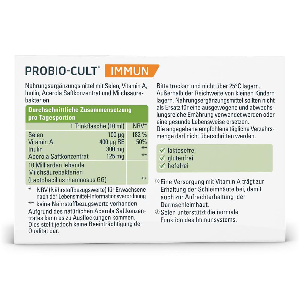 PROBIO-CULT IMMUN DARMFLORA-BALANCE 7 St Trinkampullen