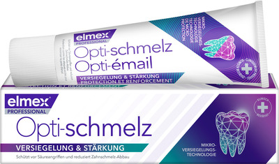 elmex PROFESSIONAL Opti-schmelz VERSIEGELUNG & STÄRKUNG Zahnpasta 75 ml Zahnpasta