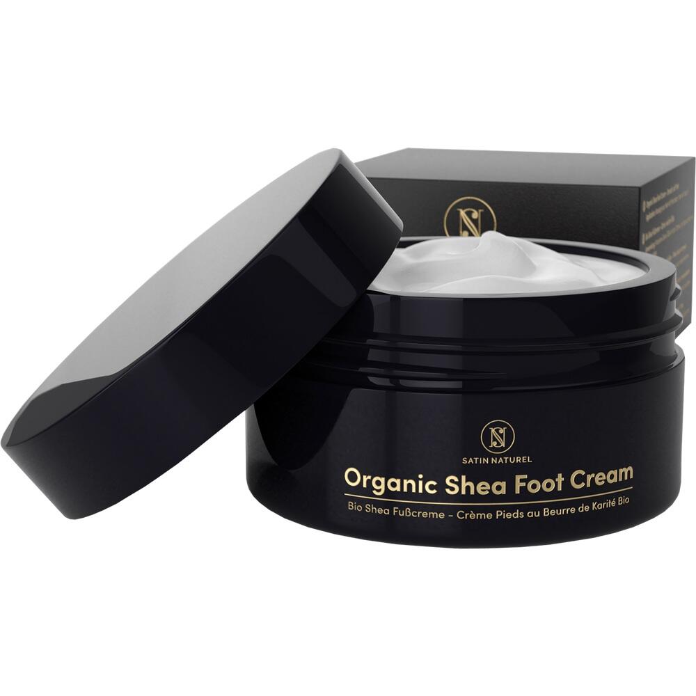 SATIN NATUREL Bio Shea Fußcreme  100 ml Creme